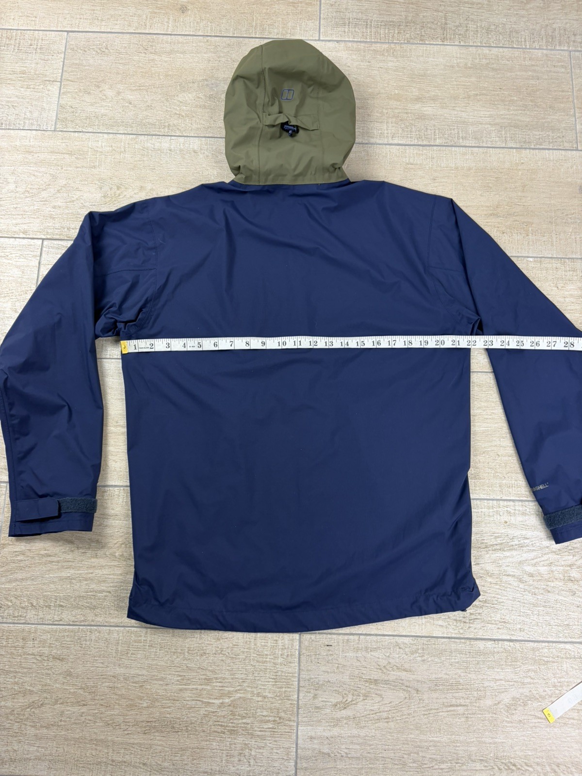 Berghaus Hydroshell Waterproof Jacket Size S Navy… - image 19