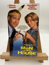 Man of the House (VHS, 1996) Chevy Chase, Johathan Taylor Thomas NEW Rare 🔥