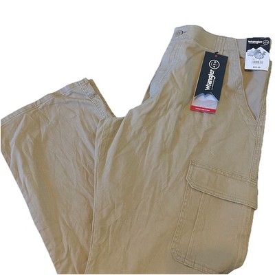 Wrangler Men's ATG Relaxed Cargo Pants Elmwood 38 x 30 Men's Size New