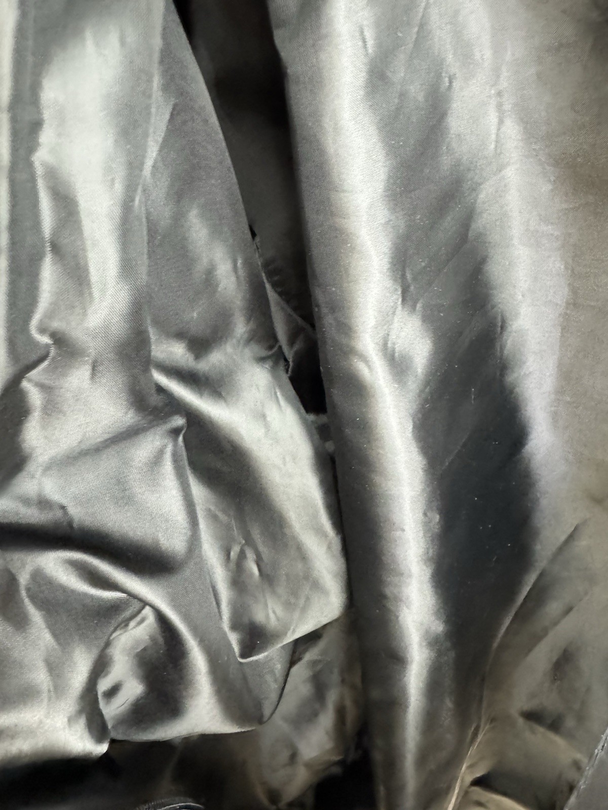 Sliders Black Polyester Zip Light Jacket/Pants Me… - image 4