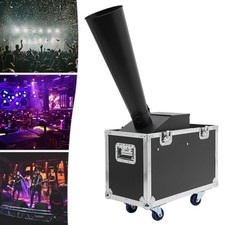 CO2 Confetti Machine w/ Flight Case Confetti Blaster Jet 19.68FT Jetting Height