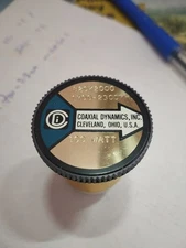 Rare To Find Coaxial Dynamics Bird Custom Made Wattmeter Element 