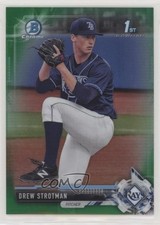 2017 Bowman Draft Chrome Green Refractor 10/99 Drew Strotman #BDC-103 gx1