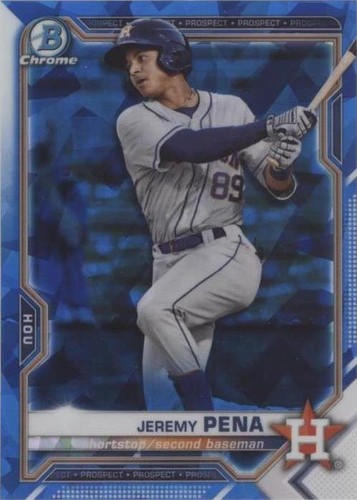 その他 2020 bowman sapphire Jeremy pena psa9 2020 Bowman Chrome Prospects Sapphire #BCP61 Jeremy Pena Astros