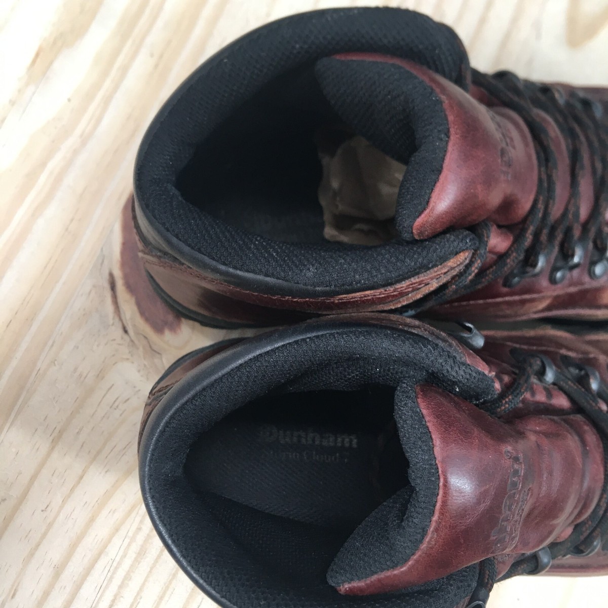 Dunham Hiking Storm Cloud 7 Brown Leather Hiking Boots Men\'s Size 8 2A (W 9-9.5) Dunham Cloud Plus Mid II Large Waterproof Men main image 3