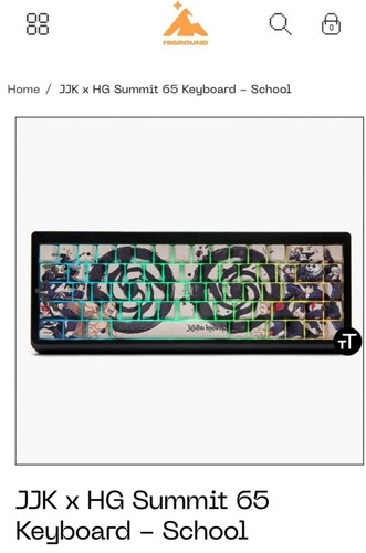 NEW Jujutsu Kaisen JJK X Higround HG Base 65 Keyboard School EBay