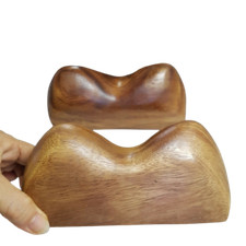 Wood Pillow Massager Tool Reflexology Body Acupressure Handmade Thai Vintage