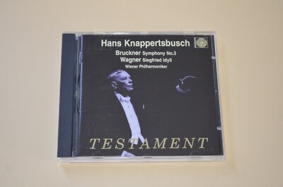 Knappertsbusch - Bruckner Symphony No.3 / Wiener Philharmoniker / Testament 2004
