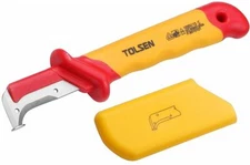 Tolsen 1000V Electrician Insulated Wire Cable Dismantling Stripping Knife V51416