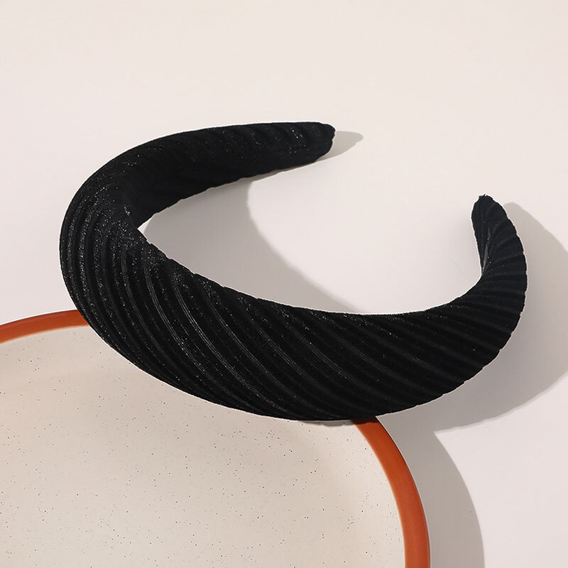 Weiches Schwamm-Stirnband - Breites Haarband Für Gesichtswäsche, Make-up & Sport