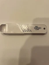 Pampered Chef Adjustable Measuring Spoon Teaspoon White, 1 Tsp - 1 Tbs
