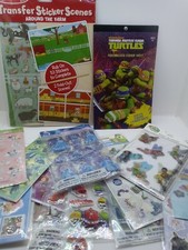 Huge lot of Hallmark, Disney Nicko Frozen,TMNT,Monsters,Puffy Stickers ,etc NEW