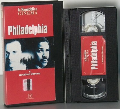 PHILADELPHIA VHS Film Tom Hanks Antonio Banderas