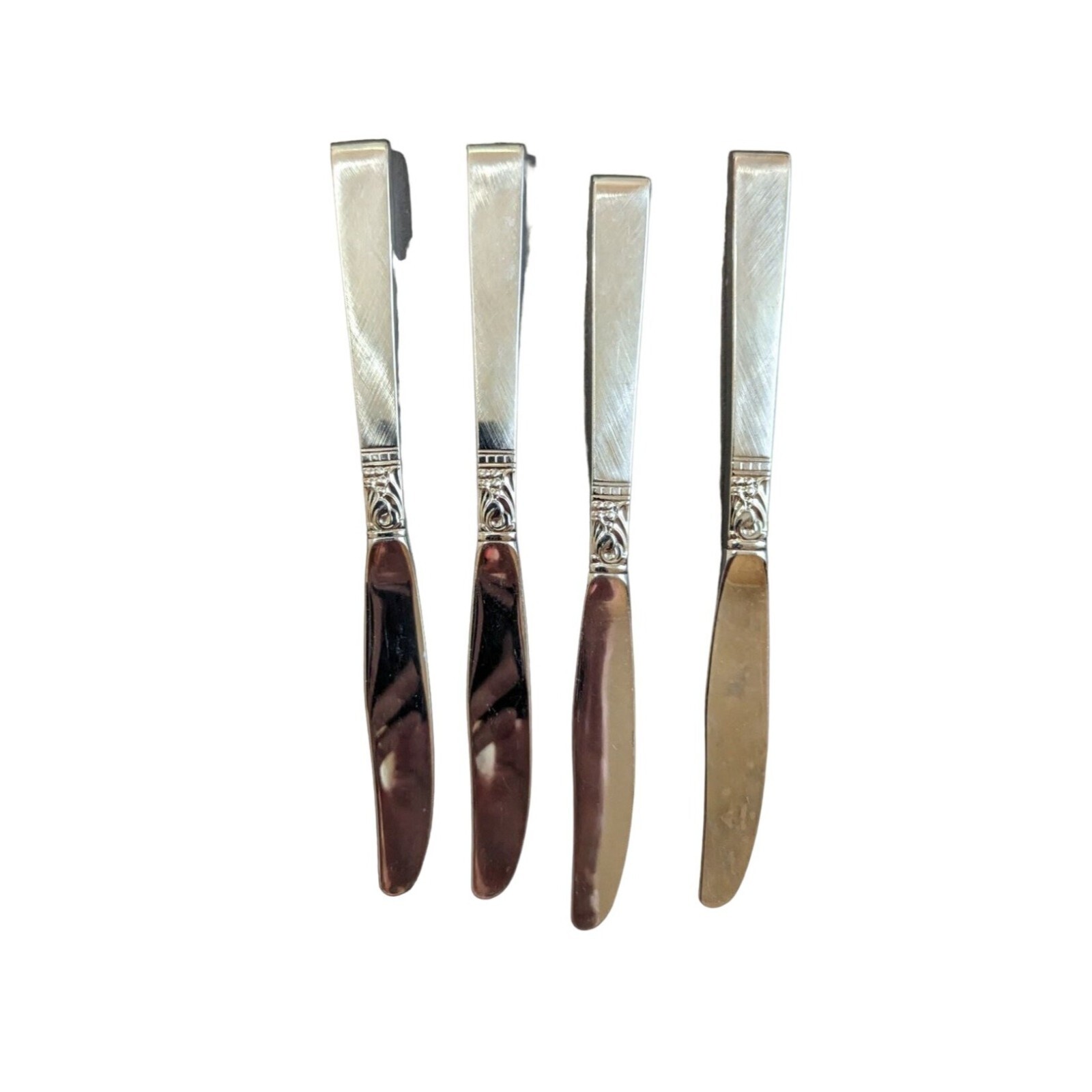 Oneida  Northland (Stainless, WM Dalton table dinner  knife set of 4 8.5 in