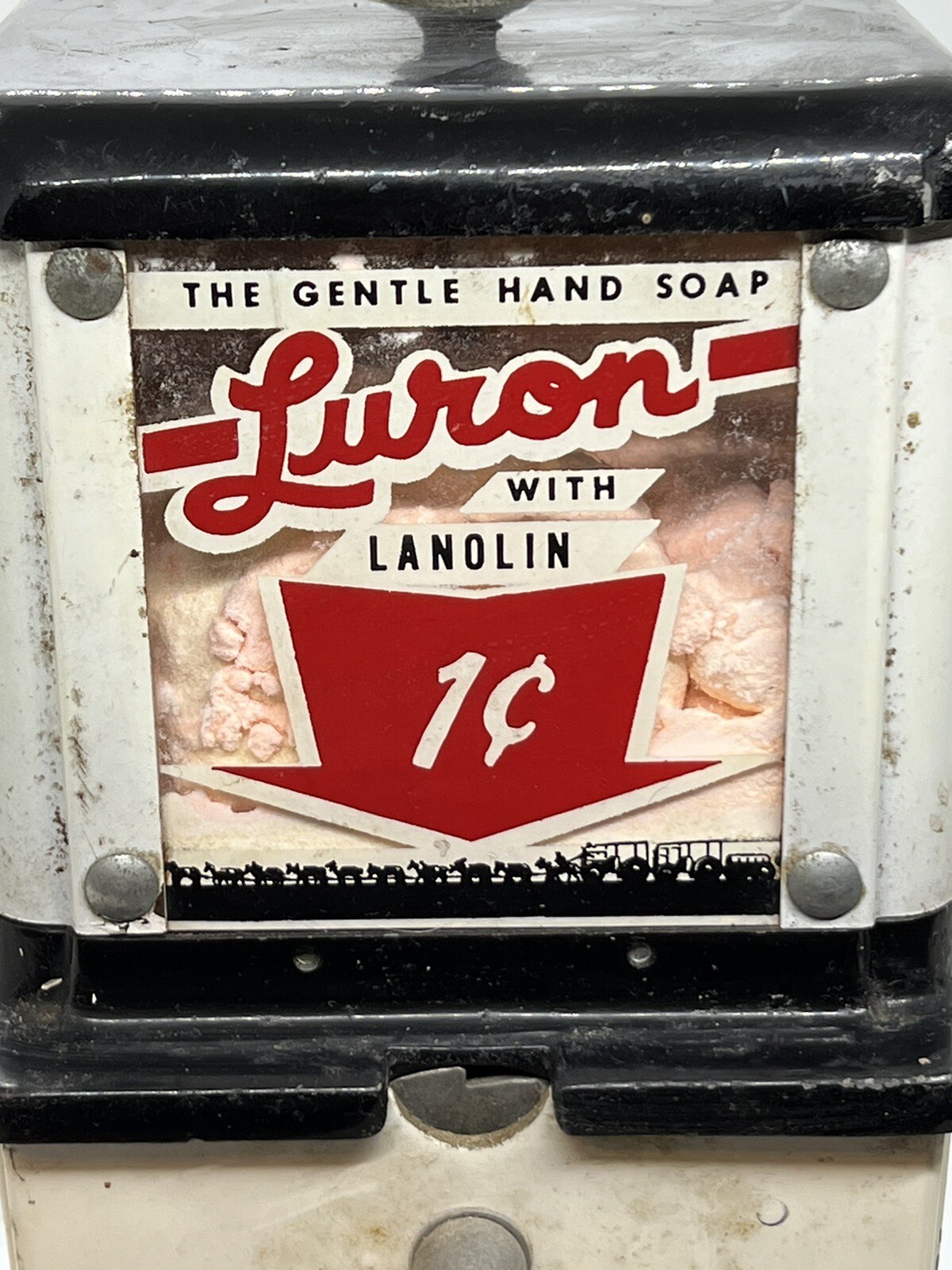 Luron Coin Operated Soap Dispenser Vintage eBay