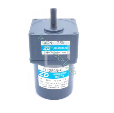 New 1PC ZD 4IK25GN-C-4GN7.5K 25W AC Motor for Constant Speed Shoe Machine