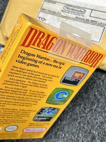 Dragon Warrior Nintendo NES FACTORY SEALED MINT w/ mailer! Nintendo power