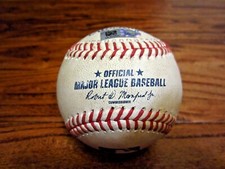 Blake Taylor Astros Game Used STRIKE OUT Baseball 9/17/2021 K #57 vs DBacks MLB