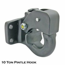 10 Ton Tow Pintle Hook Rigid Type Towing Hook Hitch Towing For 4WD Truck Trailer