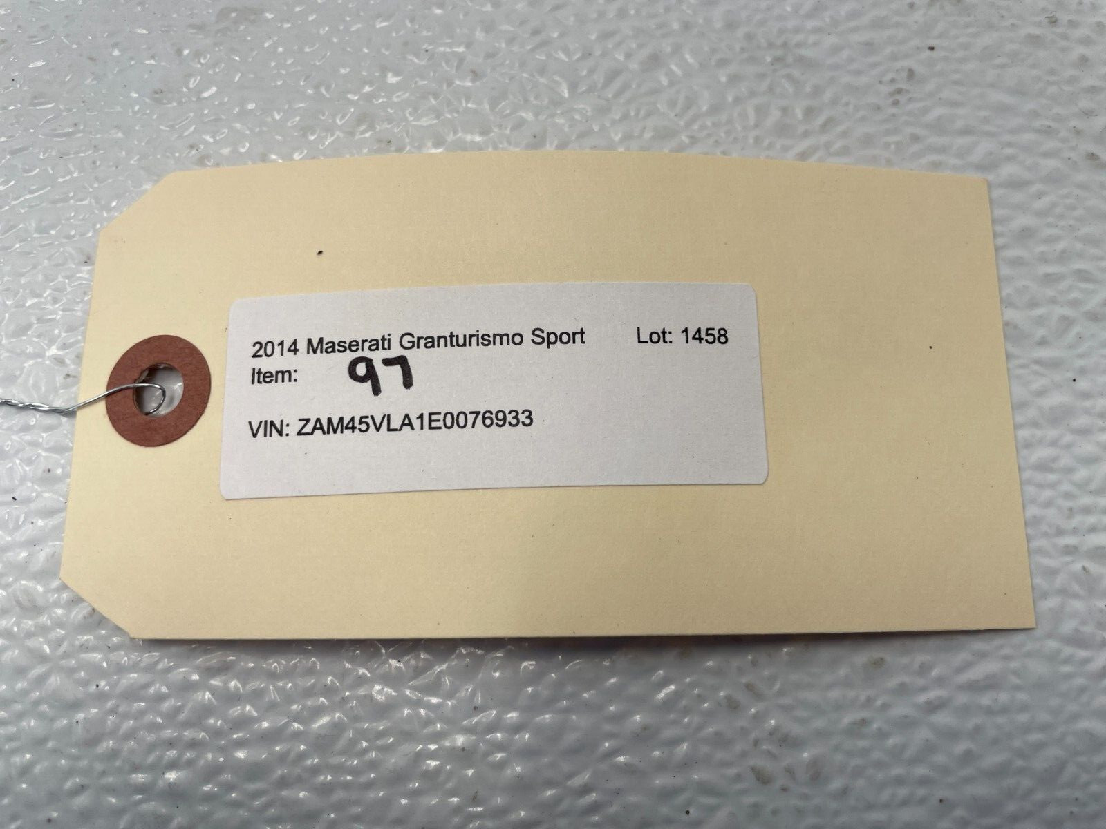 13 14 Maserati Granturismo M145 Dashboard Dash Instrument Cover Panel 1458 OEM