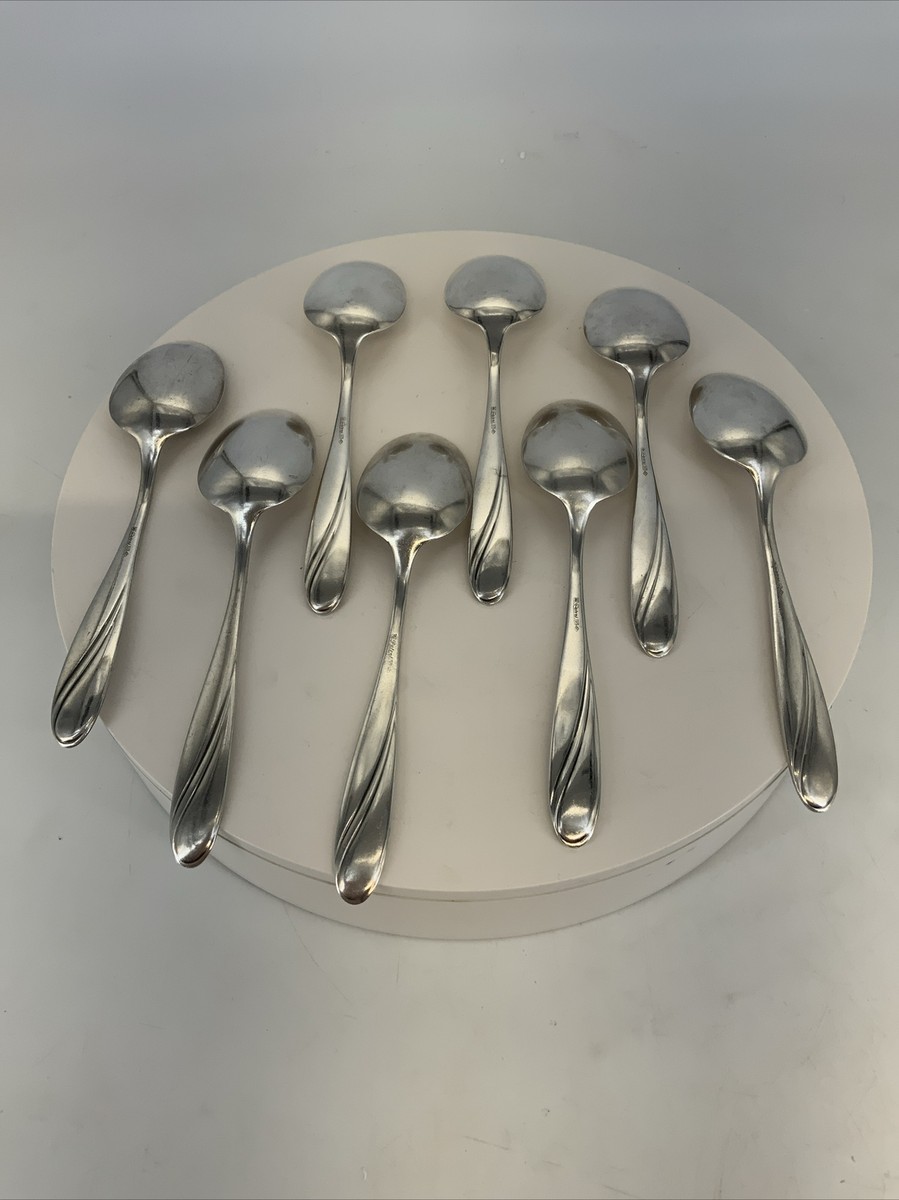 Vtg 35 Piece WMF FRIODUR Wien Vienna Swirl Pattern Silver Plate