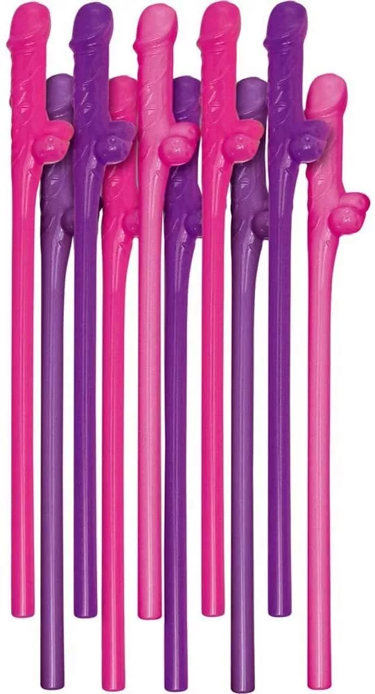 Penis straws on sale