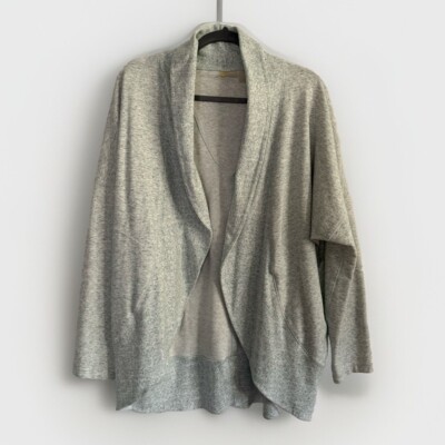 Zella Amazing Cocoon Cardigan Open Front Soft Sweatshirt Size XL