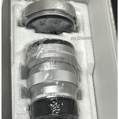 New VOIGTLANDER NOKTON 75mm f1.5 VINTAGE LINE - SILVER New VOIGTLANDER NOKTON 75mm f1.5 VINTAGE LINE - SILVER