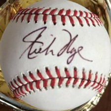 Rich Nye- Bartlett Giamatti Signed Baseball