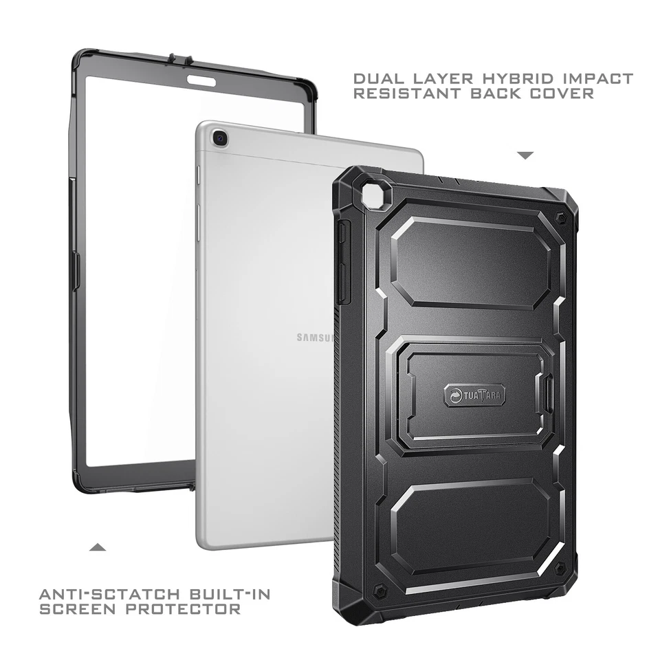 For Samsung Galaxy Tab A 10.1 2019 SM-T510/T515/T517 Case Cover Rugged Bumper - Image 4 of 4
