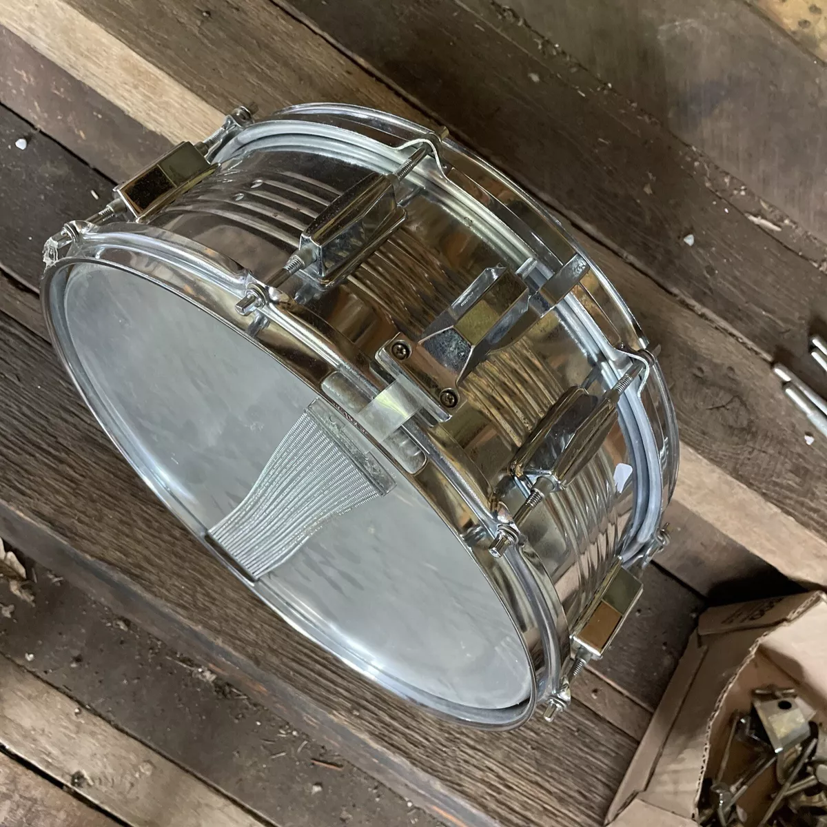 Vintage TJ Percussion Chrome Snare14x5 eBay