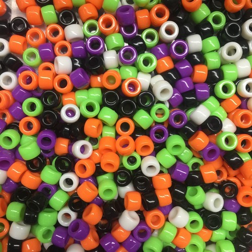 100x Smooth No Joint No Lines High Quality Pony Beads - Choose Your Colour - Picture 7 of 47