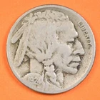 1924 S Indian Head Buffalo Nickel ~ VG VERY GOOD ~ 5c US Coin