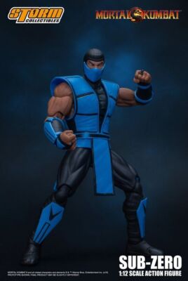 Official Storm Toys Mortal Combat 3 Sub-Zero MK3 1:12 Scale 6