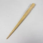 ANTIQUE LARGE NEEDLE TOE PIN SEWING PIN X SEWING BONE VINTAGE