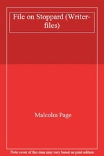FILE ON STOPPARD (Writer-Files) By Malcolm Page