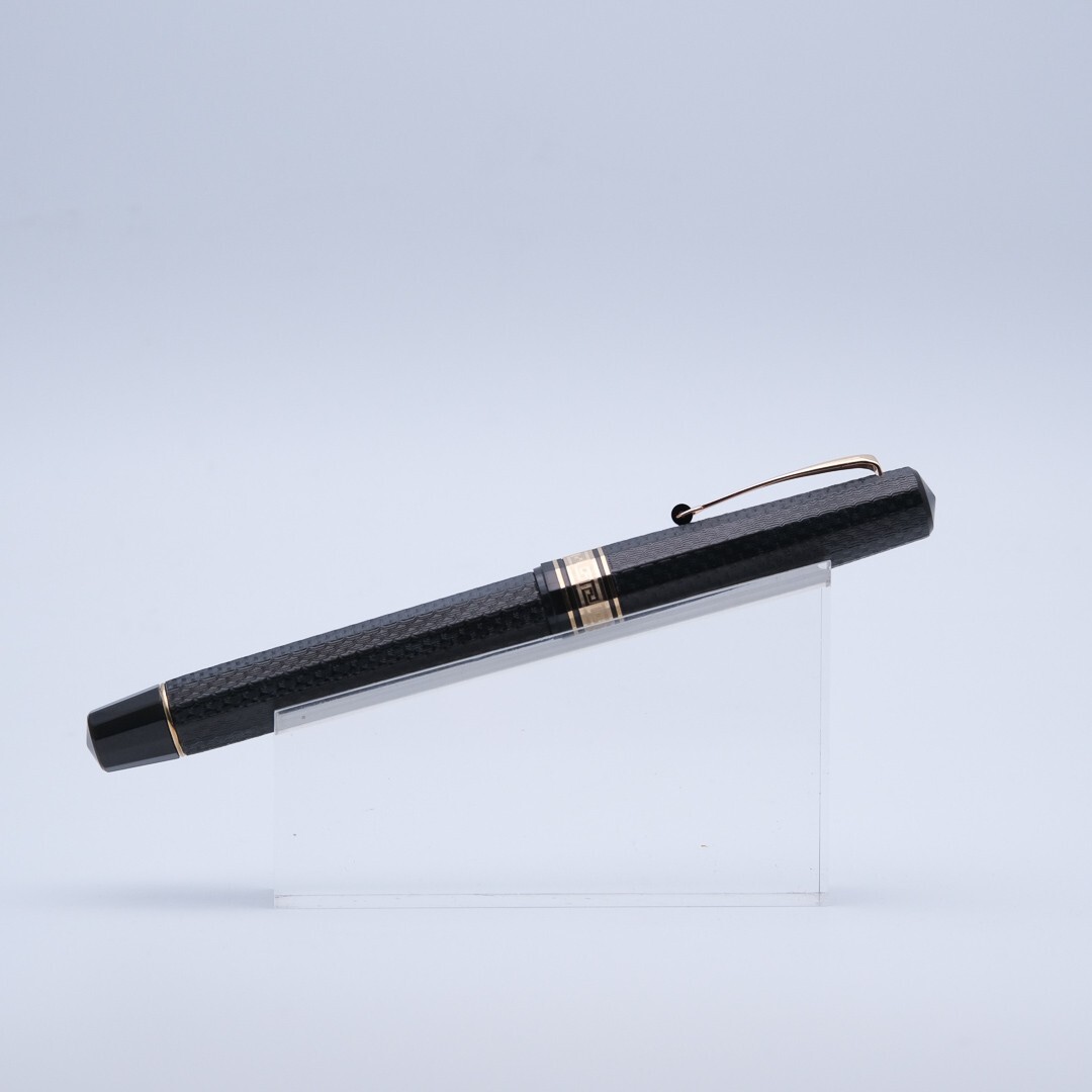 Stylo Plume Omas Paragon - Nacré Gris Celluloïd, Plume M (Moyenne), Or, Occasion