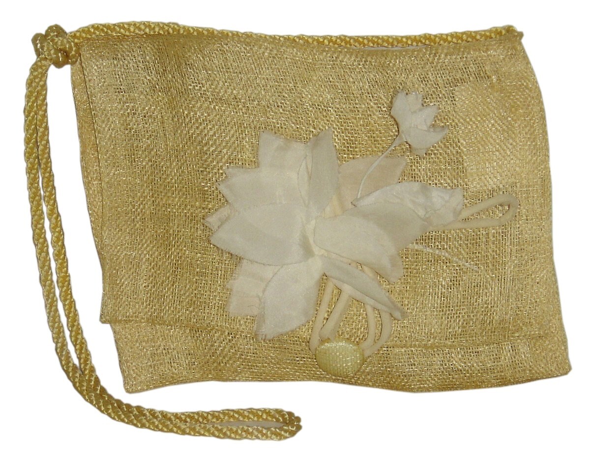 Sac à Main Créateur RUE Du BAG - Beige Rose - Fait Main En France - Occasion Parfait état