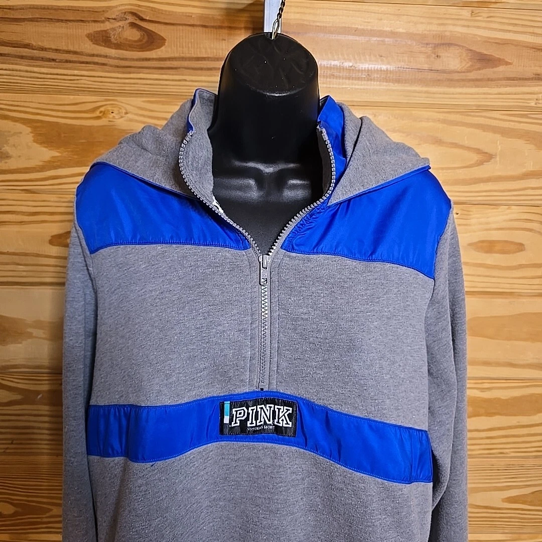 UNDERCOVER Giacca rosa Victoria's Secret pull over con cappuccio taglia large