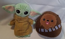 Squishmallow Chewbacca Mini 5  Star Wars Plush Soft Stuffed Toy  Baby Grongu