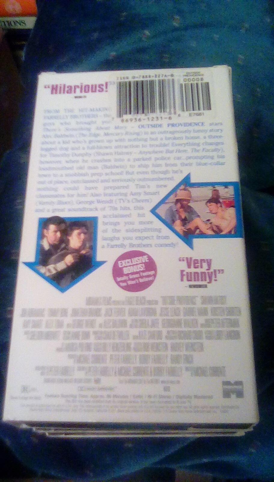 Outside Providence 2000 VHS cult dark comedy Alec Baldwin Amy Smart