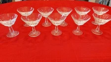 Waterford Crystal Rosslare Champagne/Sherbet Goblets (10)