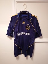 2007/08 LA Galaxy Away MLS Football Shirt Beckham #23 Medium