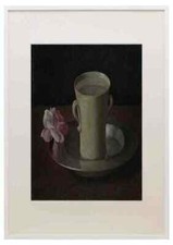 Francisco De Zurbaran A Cup Of Water And A Rose A3 A4 Framed Print Picture