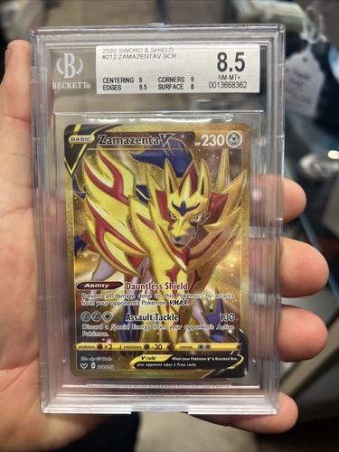 Zamazenta V graded BGS 8.5 for sale on eBay