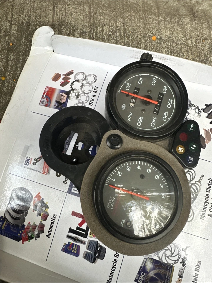 Ducati 750ss 900ss instrumentos velocímetro tacômetro tacômetro speedo1999 - Imagem 3 de 4