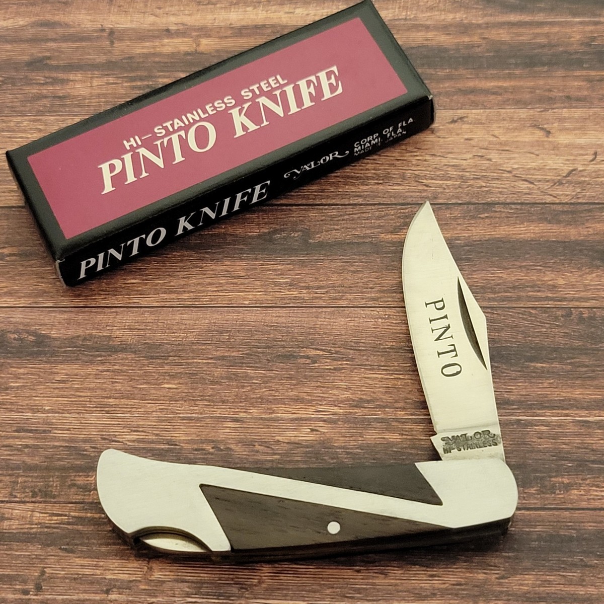 Vintage Valor Pinto Lockback Folding Pocket Knife Made In Japan | eBay