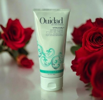Ouidad Vital Curl Define & Shine Styling Gel-Cream 6 Oz 1Day Shipping