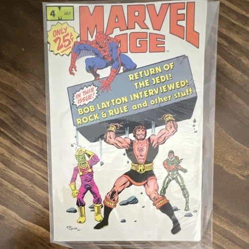 Vintage Marvel Comics Marvel Age No. 4 Byrne Spider-Man Hercules Alpha Flight