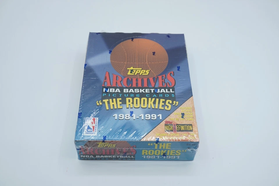 1981-1991 Topps Archives NBA Picture Cards "The Rookies" Sealed Box - F292 - Image 3 of 4